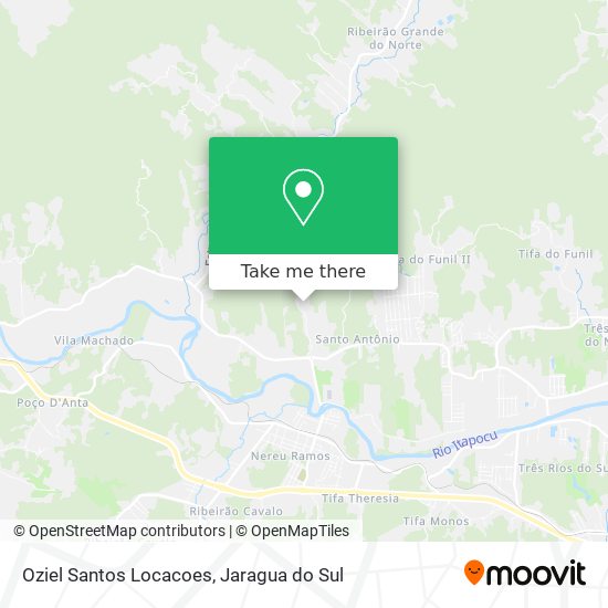 Oziel Santos Locacoes map