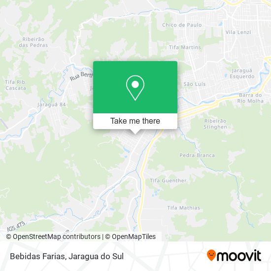 Bebidas Farias map