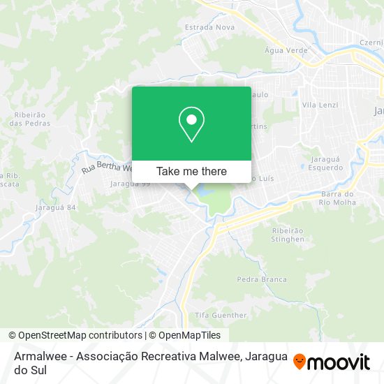 Armalwee - Associação Recreativa Malwee map