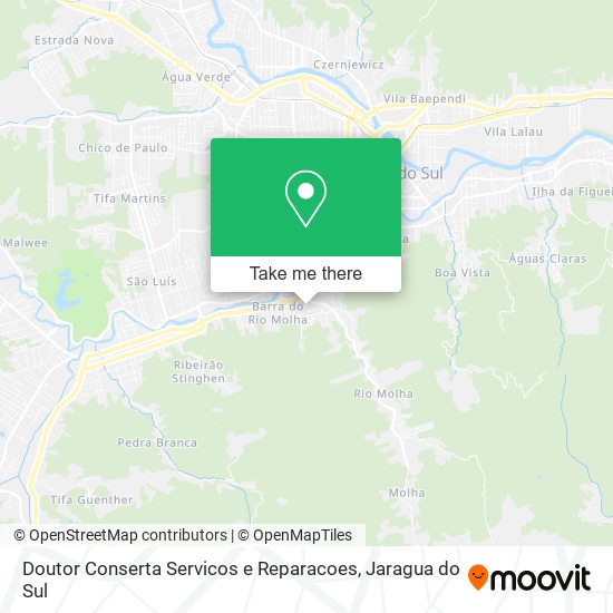 Mapa Doutor Conserta Servicos e Reparacoes