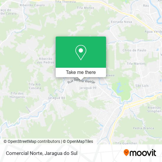 Mapa Comercial Norte