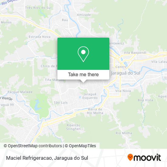 Maciel Refrigeracao map