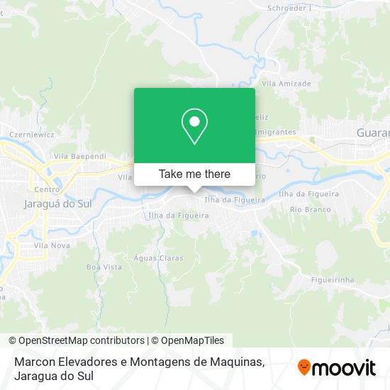 Mapa Marcon Elevadores e Montagens de Maquinas