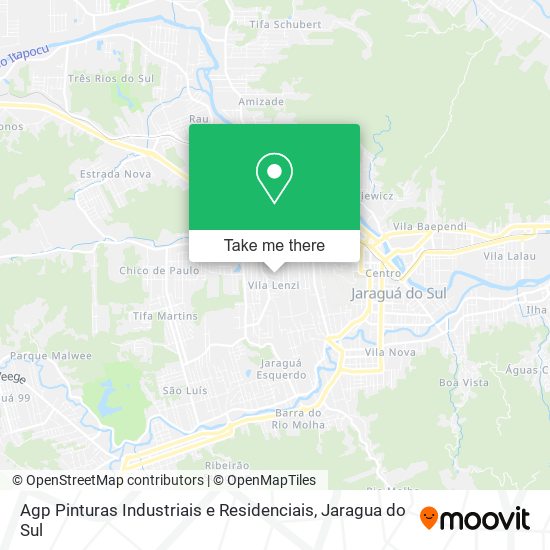 Agp Pinturas Industriais e Residenciais map