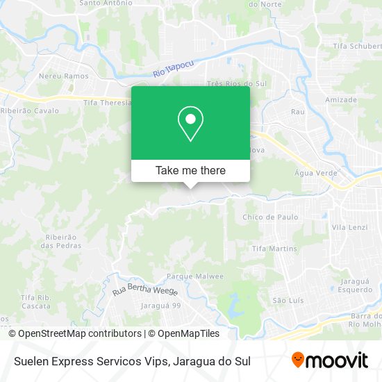 Suelen Express Servicos Vips map