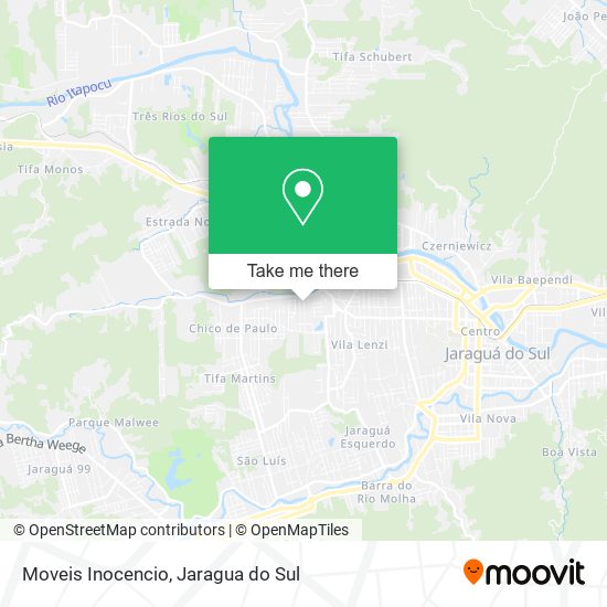 Moveis Inocencio map