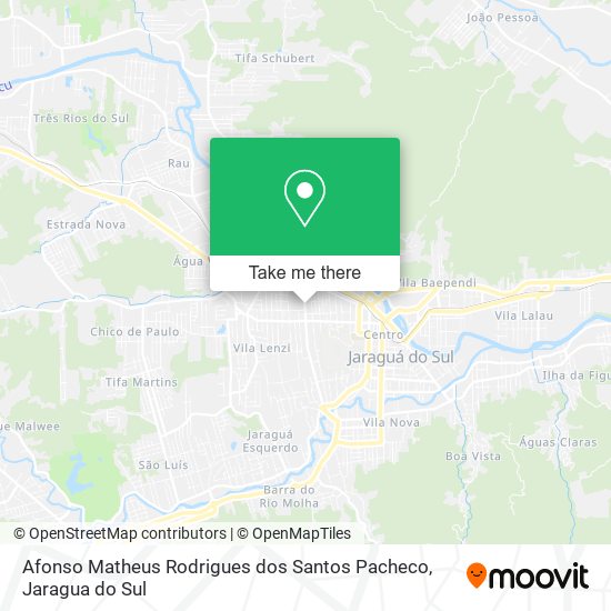 Afonso Matheus Rodrigues dos Santos Pacheco map