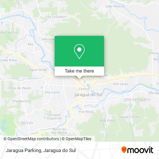 Jaragua Parking map