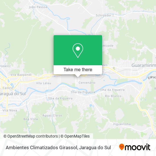 Ambientes Climatizados Girassol map