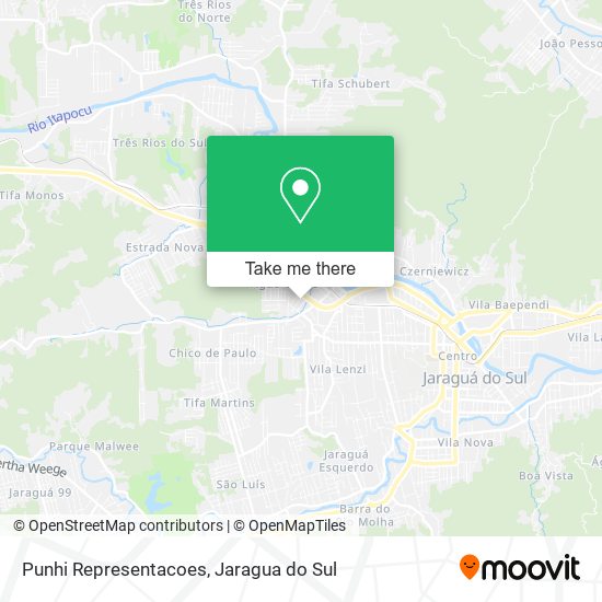 Punhi Representacoes map