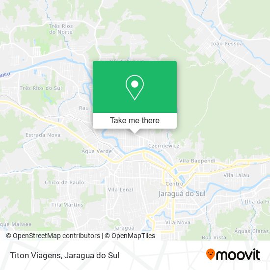 Titon Viagens map