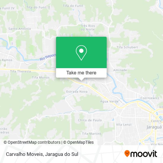Mapa Carvalho Moveis