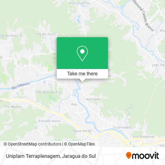 Uniplam Terraplenagem map