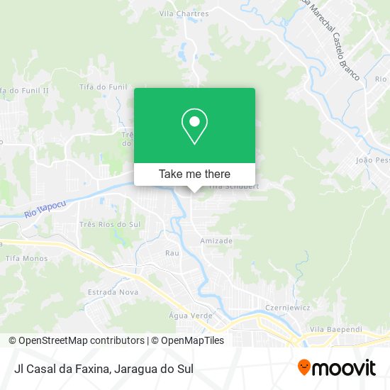Mapa Jl Casal da Faxina