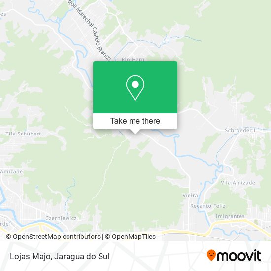 Lojas Majo map