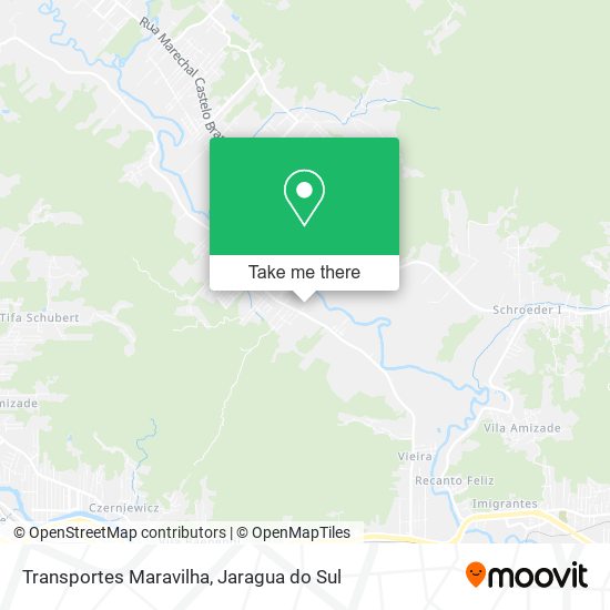 Transportes Maravilha map