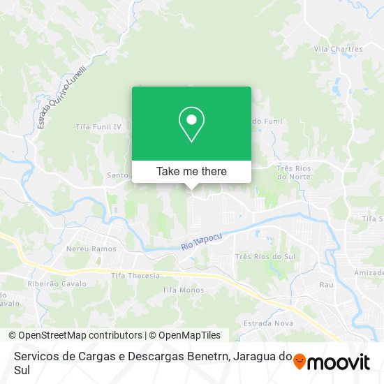 Servicos de Cargas e Descargas Benetrn map