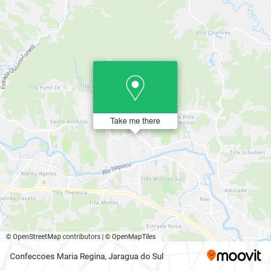 Confeccoes Maria Regina map