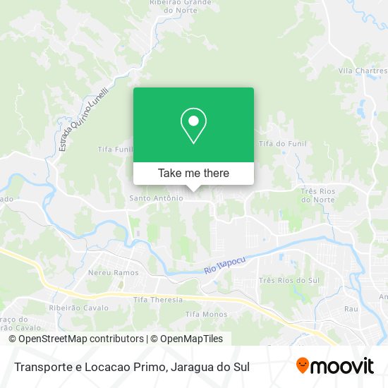 Transporte e Locacao Primo map
