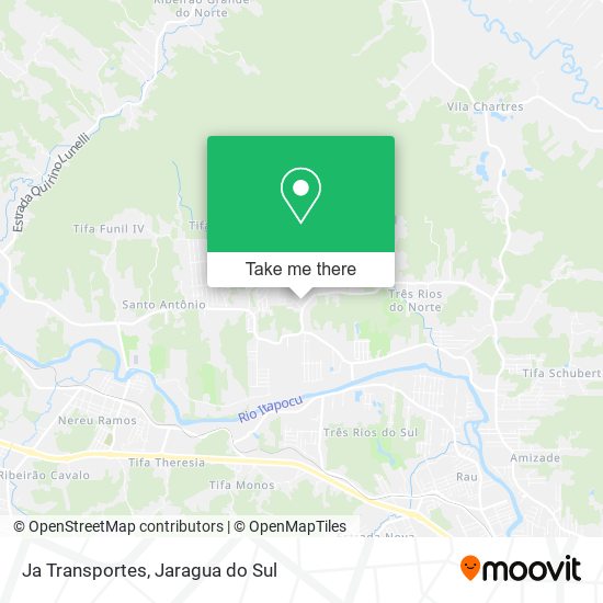 Ja Transportes map