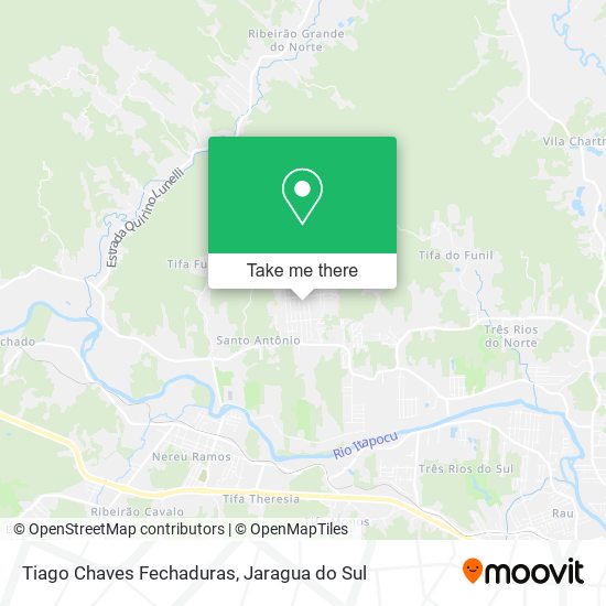 Mapa Tiago Chaves Fechaduras