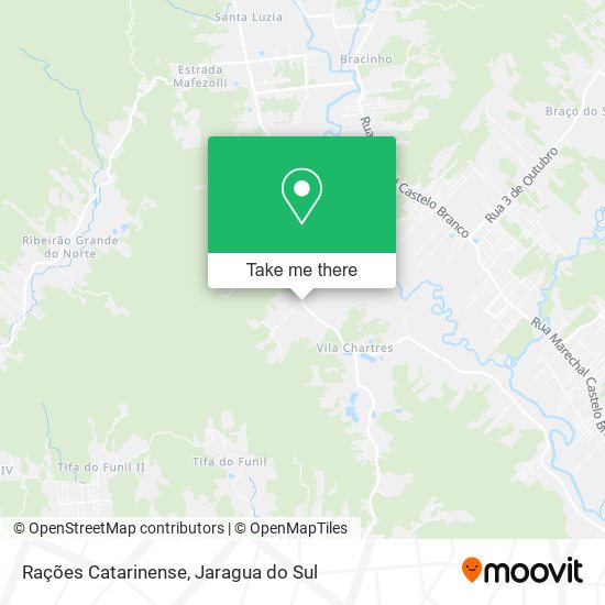 Rações Catarinense map