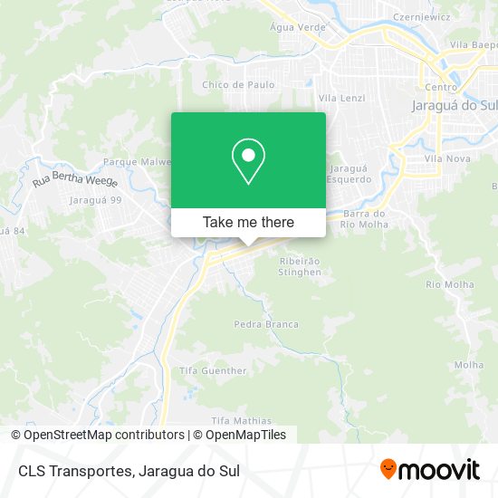 Mapa CLS Transportes