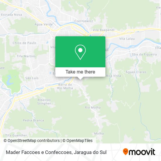 Mader Faccoes e Confeccoes map