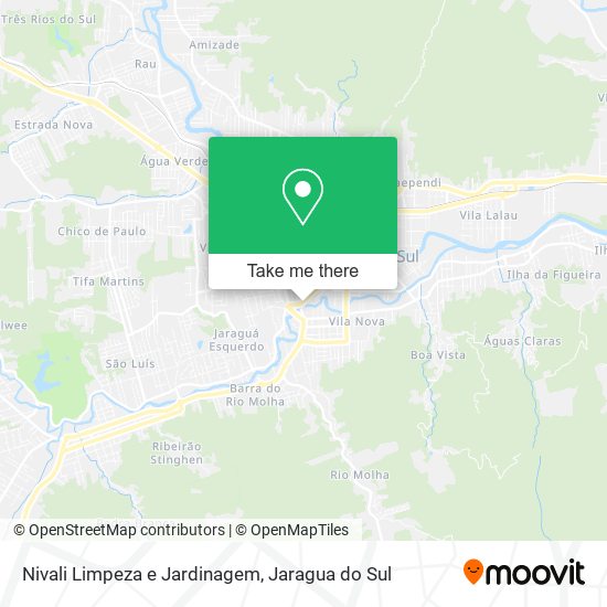 Mapa Nivali Limpeza e Jardinagem