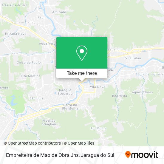 Mapa Empreiteira de Mao de Obra Jhs