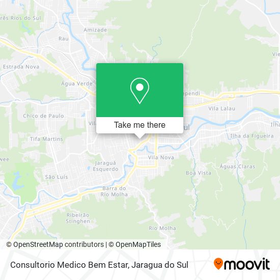 Consultorio Medico Bem Estar map