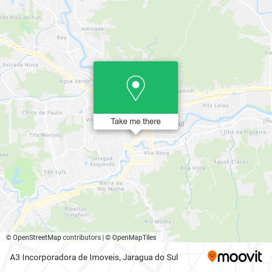 Mapa A3 Incorporadora de Imoveis