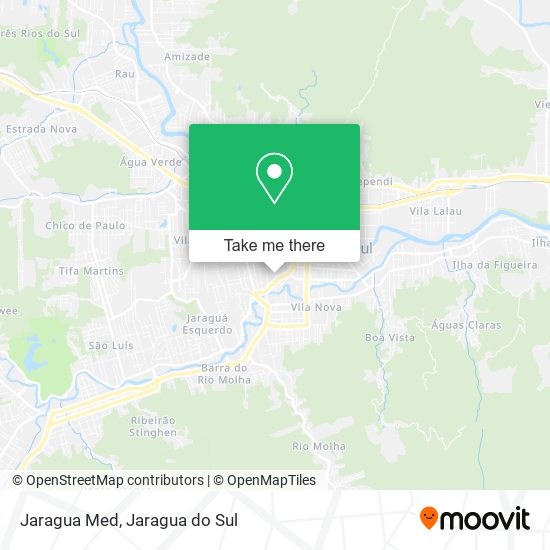 Jaragua Med map