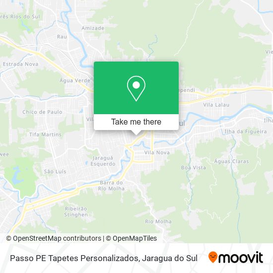 Passo PE Tapetes Personalizados map