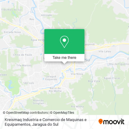 Kreismaq Industria e Comercio de Maquinas e Equipamentos map