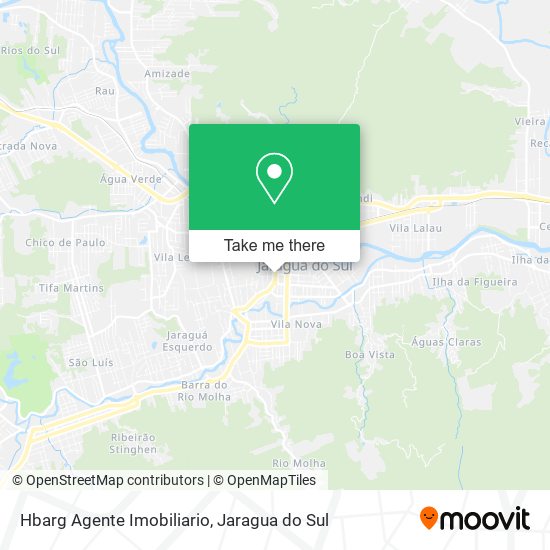 Hbarg Agente Imobiliario map