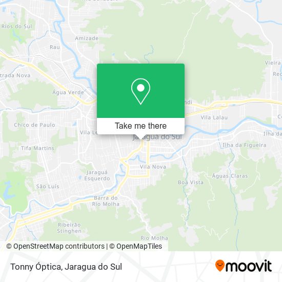 Tonny Óptica map