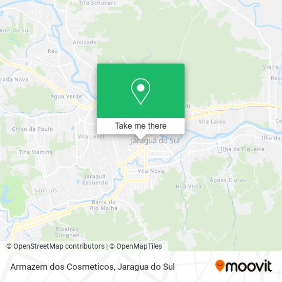 Mapa Armazem dos Cosmeticos