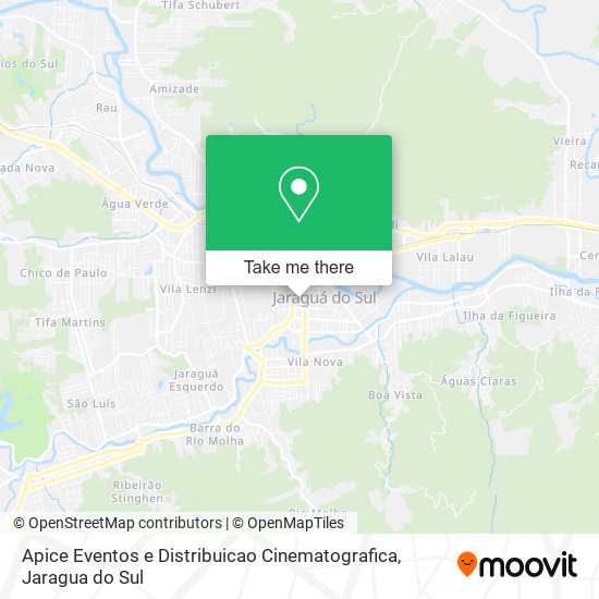 Apice Eventos e Distribuicao Cinematografica map