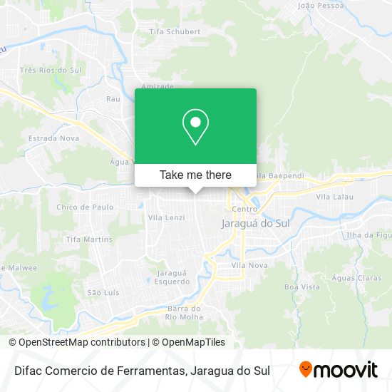 Difac Comercio de Ferramentas map