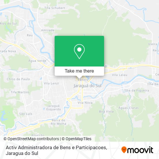 Activ Administradora de Bens e Participacoes map