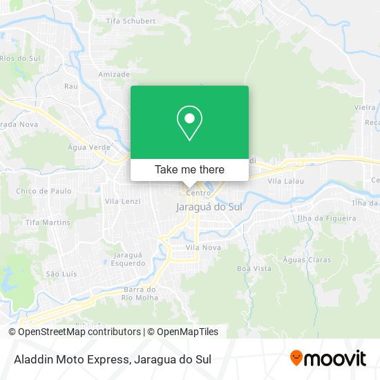 Aladdin Moto Express map