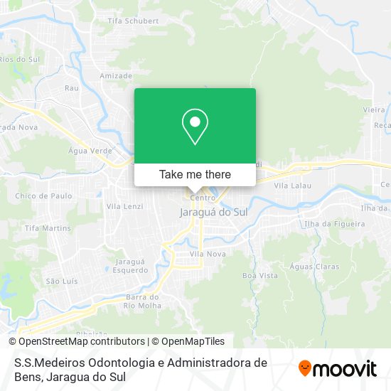 S.S.Medeiros Odontologia e Administradora de Bens map