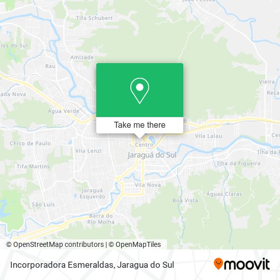 Incorporadora Esmeraldas map