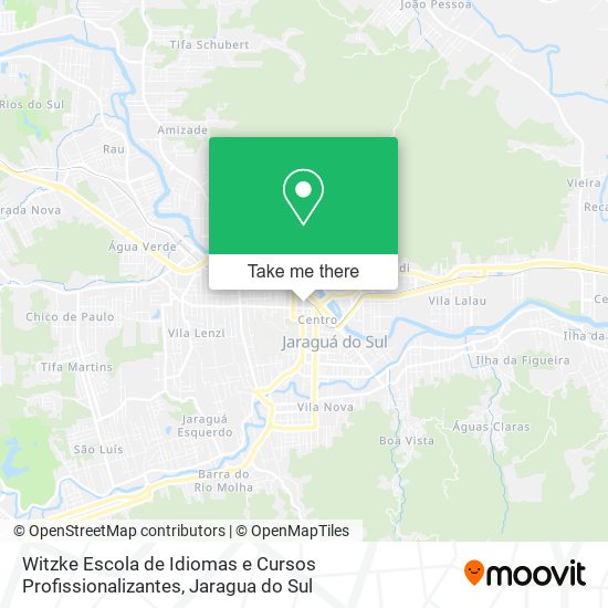 Witzke Escola de Idiomas e Cursos Profissionalizantes map