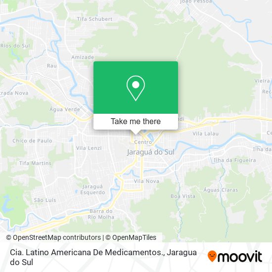 Cia. Latino Americana De Medicamentos. map