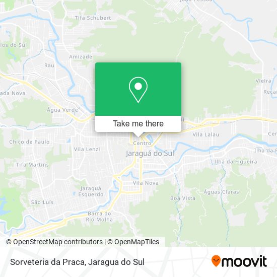 Sorveteria da Praca map