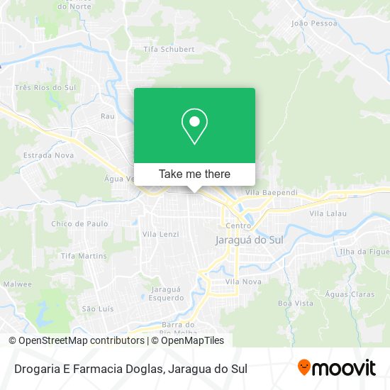 Mapa Drogaria E Farmacia Doglas