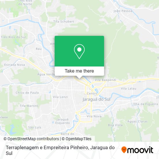 Terraplenagem e Empreiteira Pinheiro map