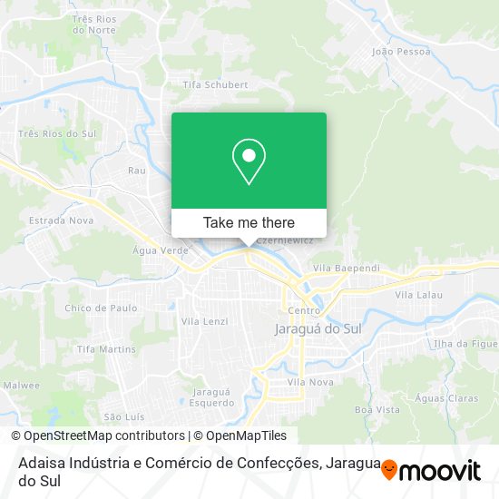 Adaisa Indústria e Comércio de Confecções map